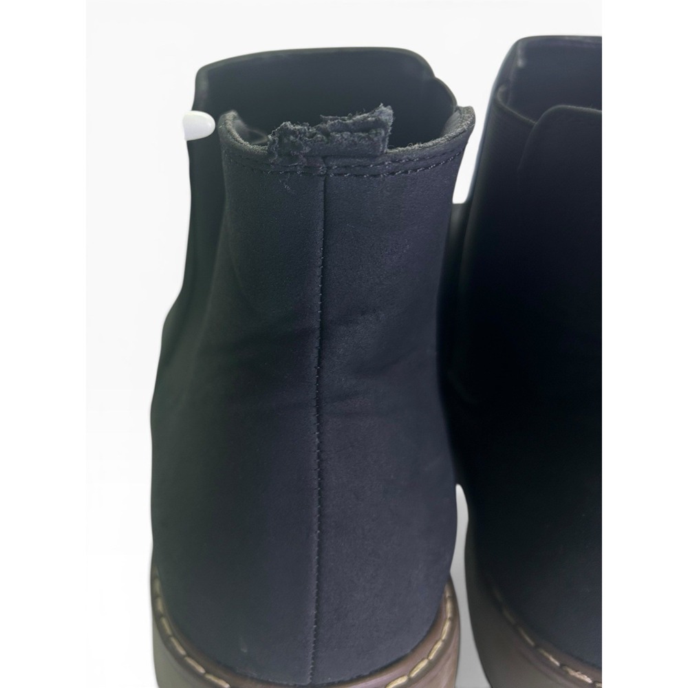 Sonoma Carsonn Mens Chelsea Boots Size 12 M Black Faux Suede Ankle Boot Casual - Picture 3 of 8